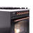 ILVE Nostalgie II Series 30 inch Dual Fuel Range with 5 Sealed Burners (Glass Door)-99299004-99298976