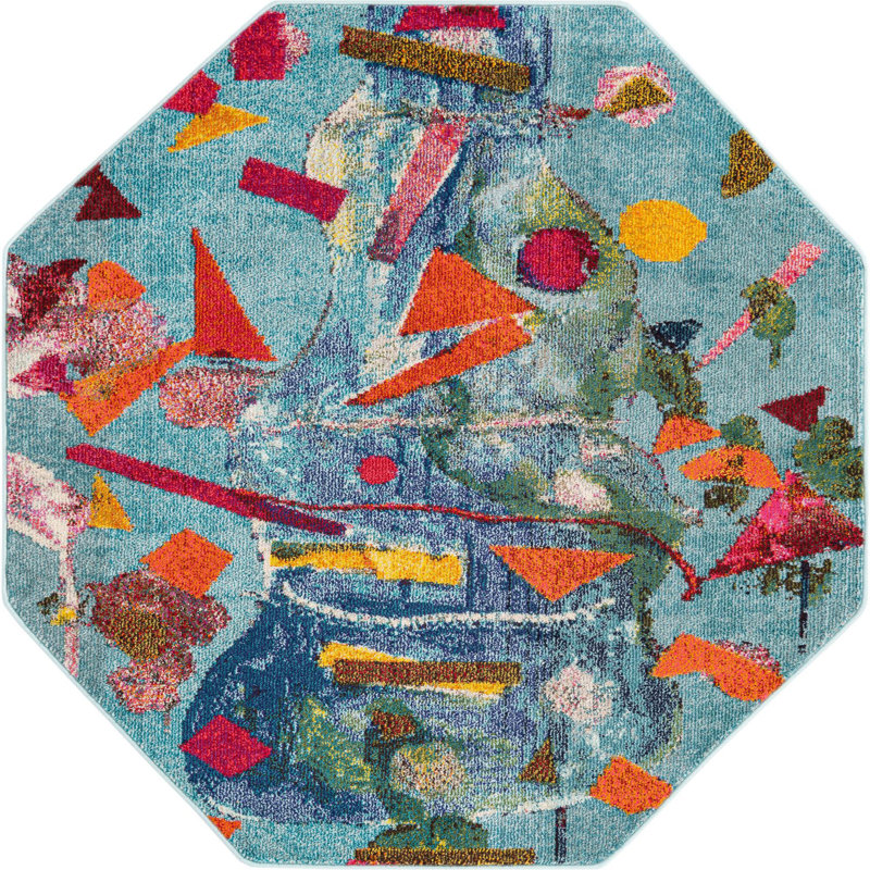 Tapis bleu Azelea, Octogone 5 pi