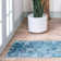 Tapis bleu