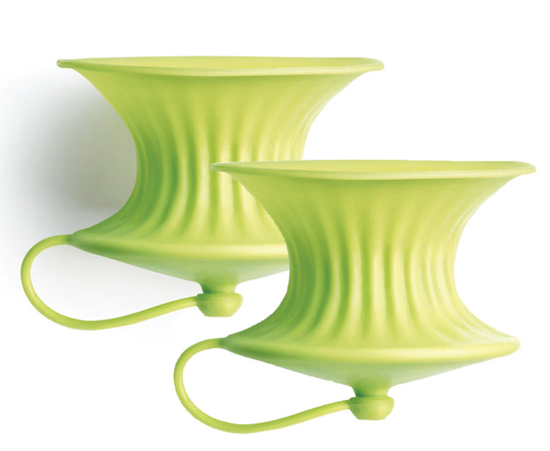 Presse à citron en silicone brillante