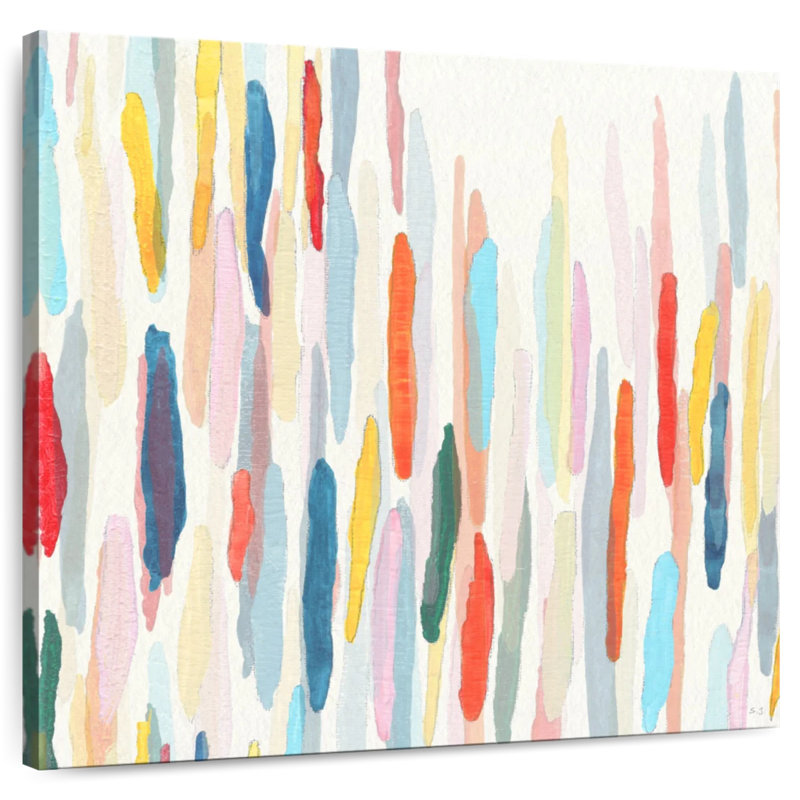 Rythme et couleur II, H 39 po x l 39 po