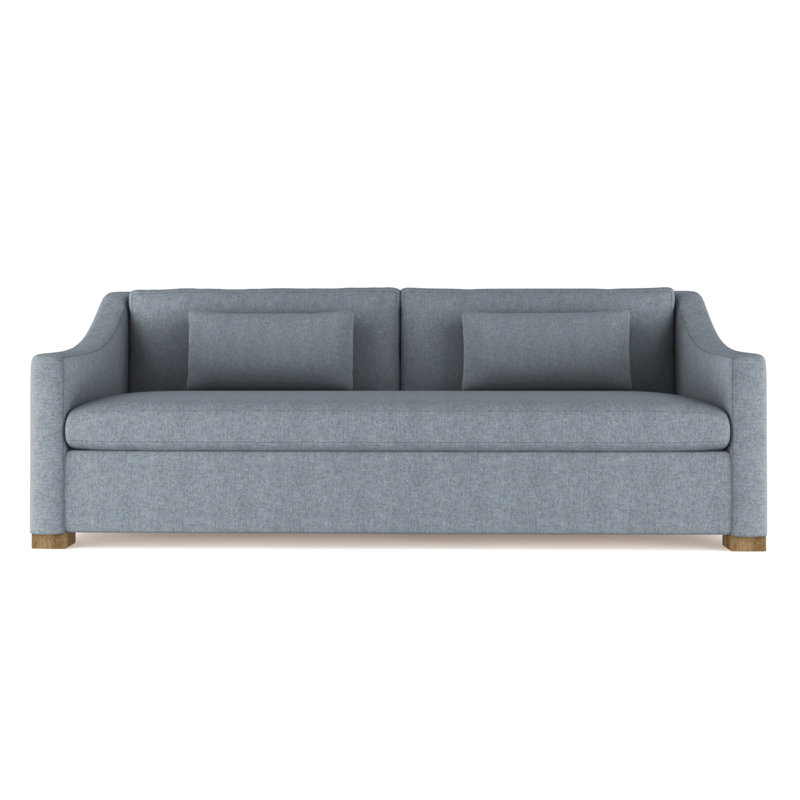 Canapé Crosby, H 32,5 po x l 96 po x P 38 po, Patiné, Brume moelleuse en velours