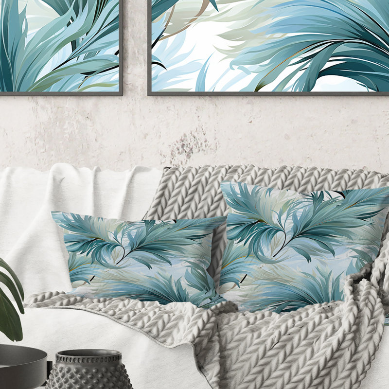 Coussin Oceanic Dreamscape, H 16 po x l 16 po
