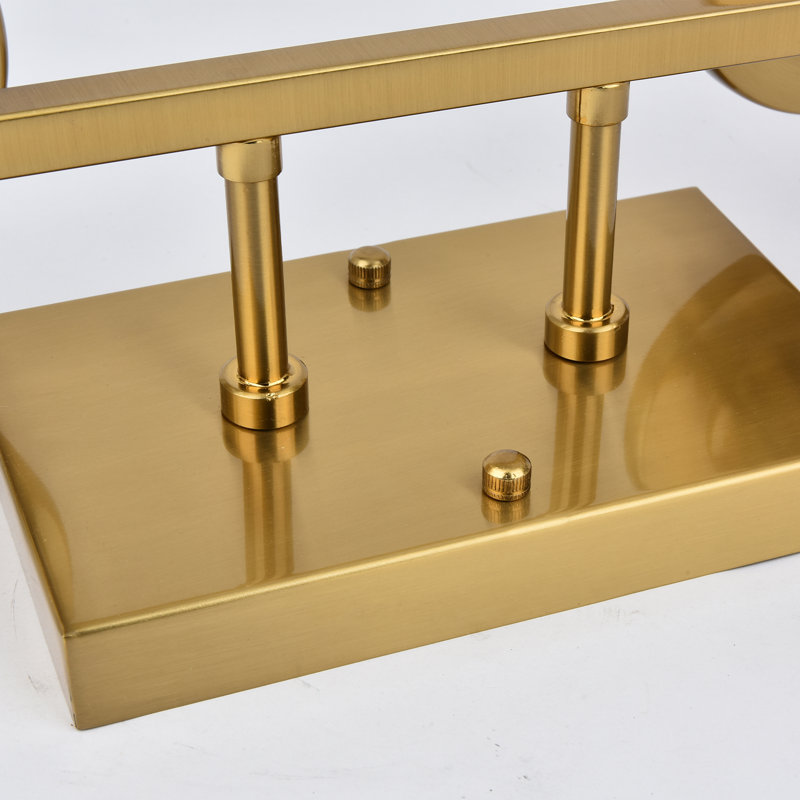 Éclairage pour meuble-lavabo à 2 lumières à intensité variable Addam, Or