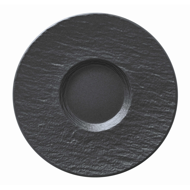 Villeroy & Boch Manufacture Coffee 6.25" Saucer, Black