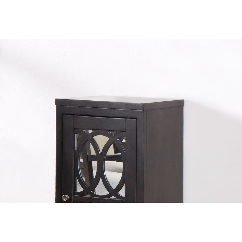 Armoire décorative en bois, armoire de cuisine avec tiroir et tablette réglable