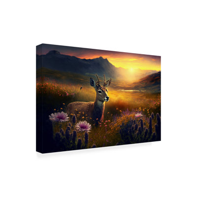 «Animals Woodland Animals», impression sur toile