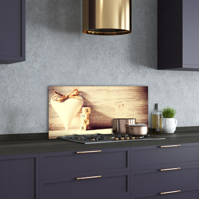 Nunes 50cm W x 100cm L Glass Peel and Stick Panel