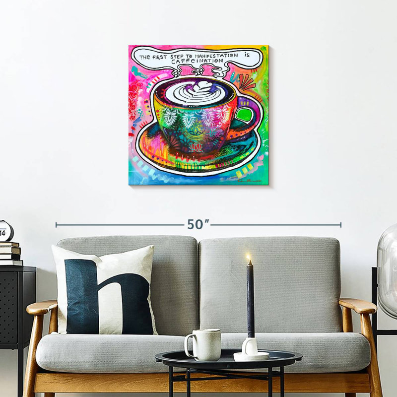 Ketti Caffeination, 24" H x 24" W