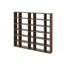 Crowl 224cm H x 255cm W Geometric Bookcase-41605271
