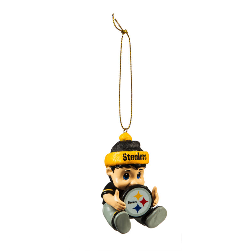 Ornement figurine suspendu nfl, Steelers de Pittsburgh