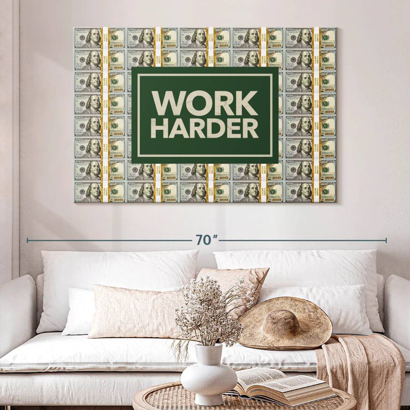 Tergel Work Harder, 34" H x 51" W
