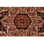 Tapis décoratif en laine de conception unique 9 pi x 11 pi 7 po noué à la main New Age Heriz Serapi
