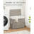 Large Laundry Hamper With Lid And Removable Liner Bags, Handwoven Rattan Storage Basket With Mesh Bags For Bedroom And Laundry Room Organization-1479352959-1479352957