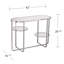 Console à miroir Maxina avec rangement