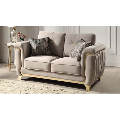 Lavern Loveseat Taupe