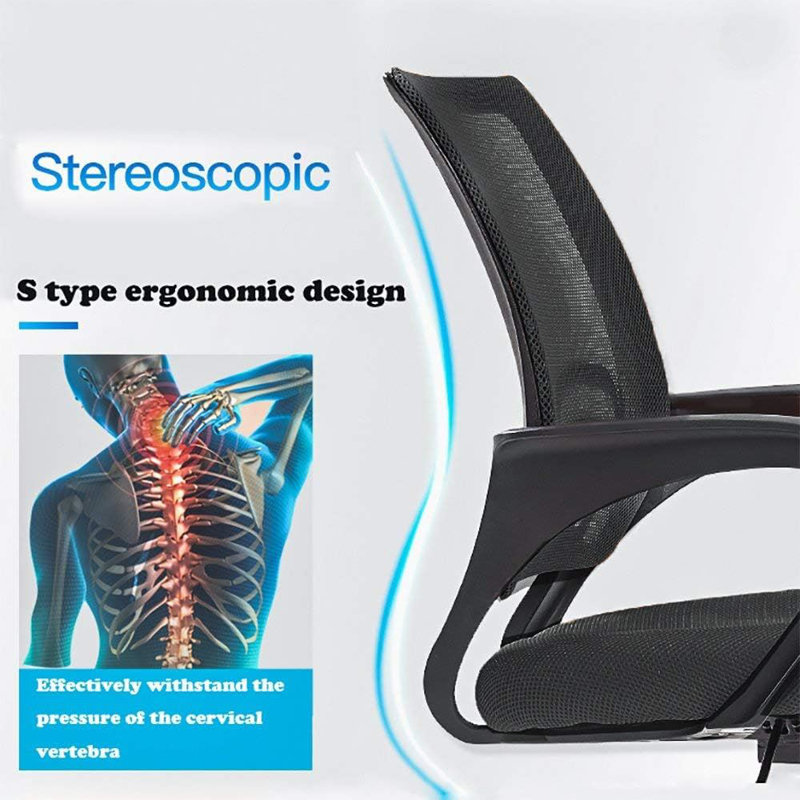 Chaise de travail ergonomique en maillage