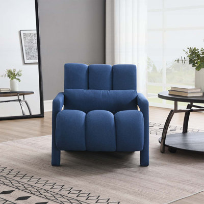 Chaise d'appoint moderne rembourrée