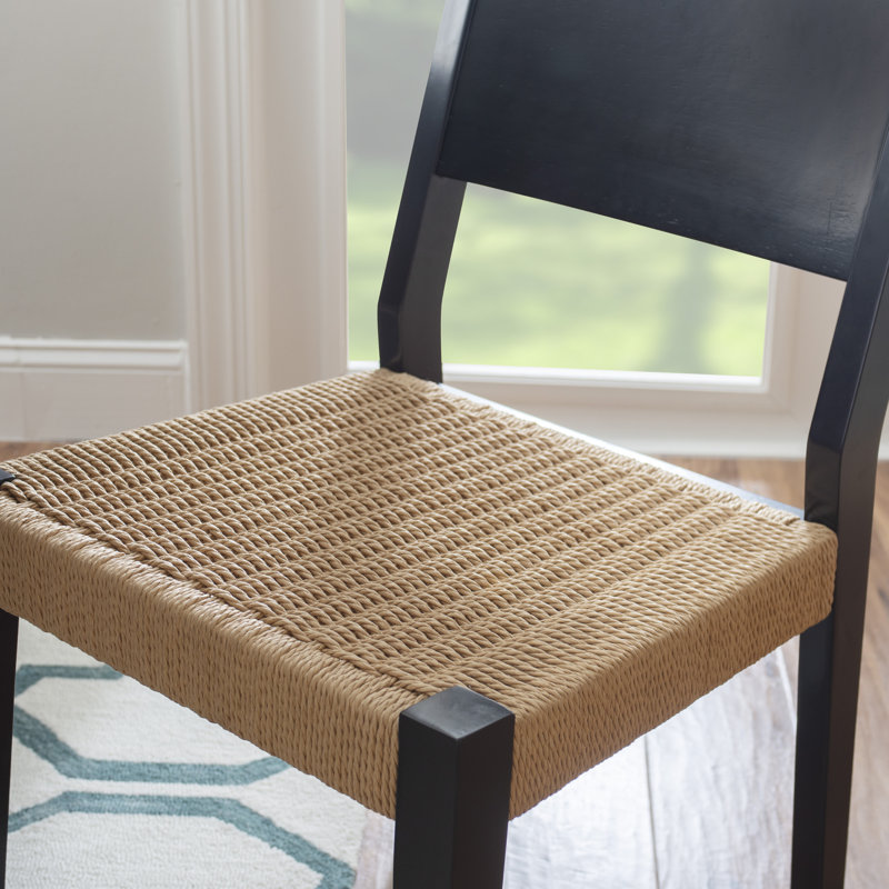 Chaise d'appoint Aniek, Noir