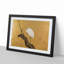 Heron on a Willow Tree Branch by Maruyama Okyo - Picture Frame Painting Print-55579986-55579990