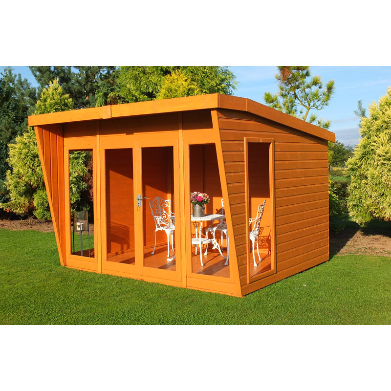 Xzavier 10 x 8 Ft Shiplap Summer House, No