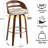 Swivel Counter & Bar Stool-142538007-142538010