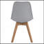 Ensemble de 2 chaises d'appoint en polypropylène-968253164