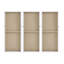 Ensemble de 3 toiles embellies