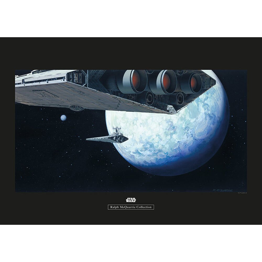 Poster Star Wars Rmq Hoth Orbit