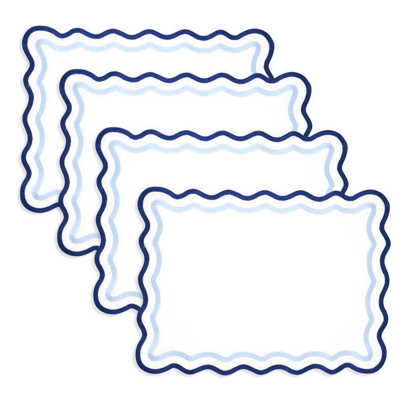 Napperon Eco, Bleu