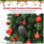 Arbre de Noël en cachemire vert H 90 po-292340265