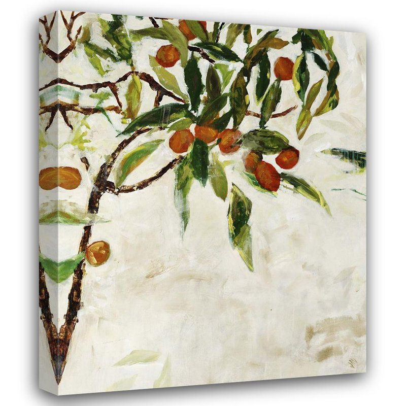 «Red Barrel Studio® Maas, Jodi Gallery, art sur toile tendue: Kumquat Tree 1991901, H 44 po x l 36 po