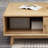 2 - Piece Solid Wood Living Room Table Set