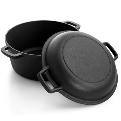 Batterie de cuisine en fonte 12 pièces MegaChef