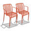 Badi Stackable Outdoor Patio Dining Armchair-726881096