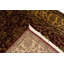 Wool Oriental Area Rug in Wine/Gold