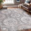 Tapis d'intérieur / extérieur beige / gris-1789094856