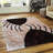 Heller Abstract HAND TUFTED SHAG POLYESTER ECO-FRIENDLY AREA RUGS, Beige Brown Color, Contemporary Design-633247695