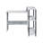 Rectangular Writing Desk With Side Shelf (Not Including Office Chairs)-682871619