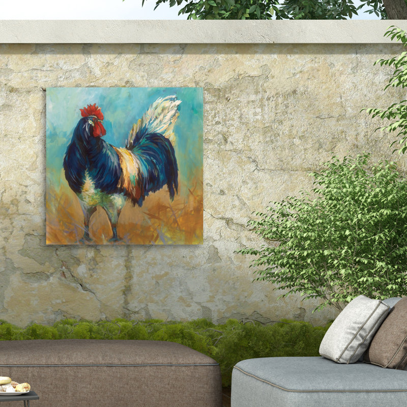 Toile d'extérieur Aldwyn Jeanette Vertentes, H 24 po x l 24 po x P 1,5 po