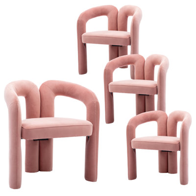 Chaises de salle à manger rembourrées Modern