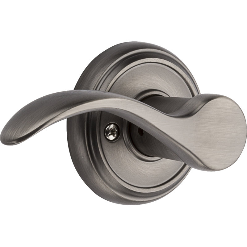Buskager Slate Single Dummy Door Lever, Left