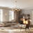 Cillin 5-Light Dimmable Wagon Wheel Chandelier