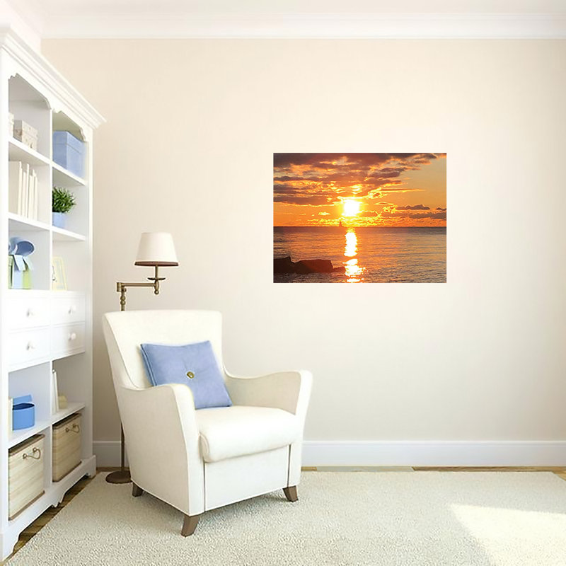 Rayons réfléchissants - photographie, Toile tendue, Pas de tapis, H 18 po x l 24 po x 1,5 po