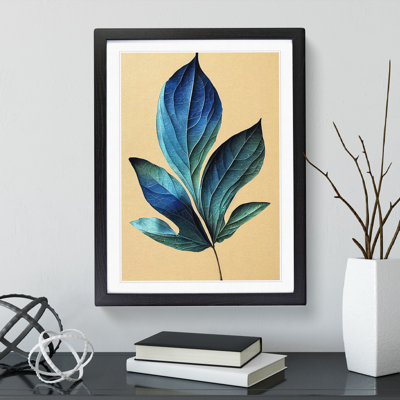 View Of A Leaf No.1 - Single Picture Frame Print