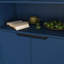 Tall Storage Show Cabinet With 2 Glass Display Door & 2 Doors, Tall Kitchen Pantry Cabinet-251408964
