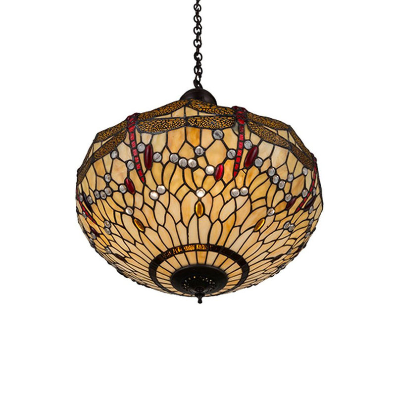 Tiffany Hanginghead Dragonfly 4 - Light Pendant