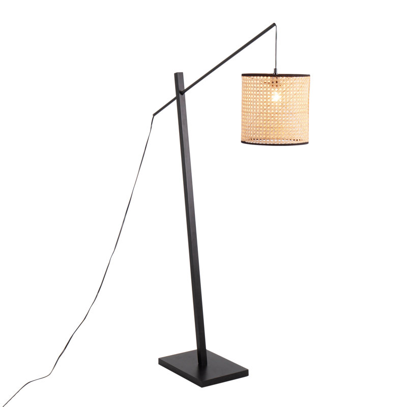 Lampe sur pied Arturo, Noir