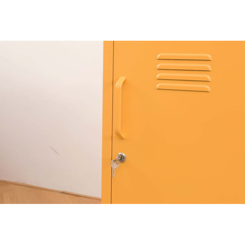 Une armoire de rangement en métal multifonctionnelle