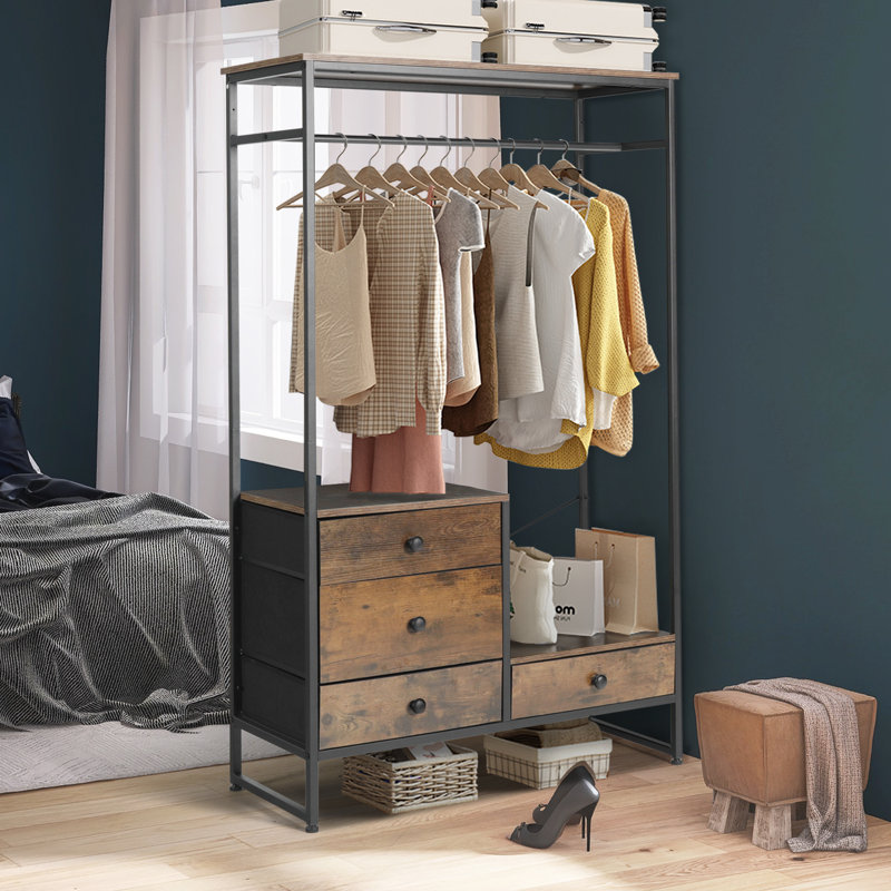 McKaylah 39.2'' Freestanding Closet System